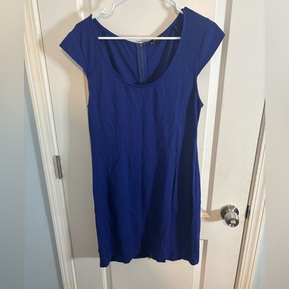 Express Dresses & Skirts - Express Royal Blue Cap Sleeve mini dress size 12 EUC VINTAGE